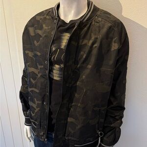 Men's Camouflage Bomber Jacket